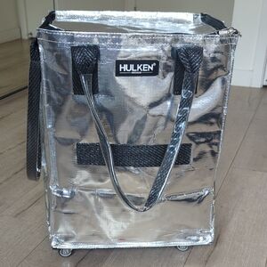 Hulken Med Silver Rolling Tote Bag